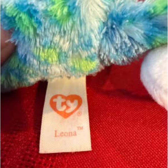 Ty Beanie Baby Stuffed Animals Toy Lot - Leona, Dotty, Smart - Picture 8 of 10